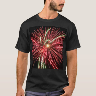 Red Fireworks T-Shirt