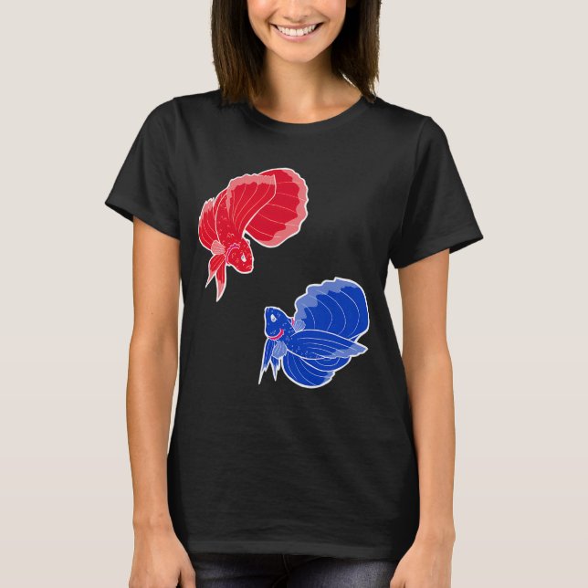 Red Fish, Blue Fish T-Shirt (Front)