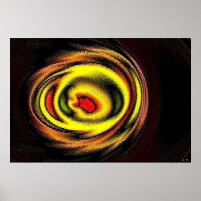 Red Fish Comet Poster (Front)
