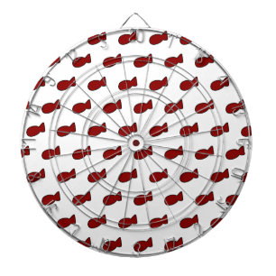 Red Fish Dart Board