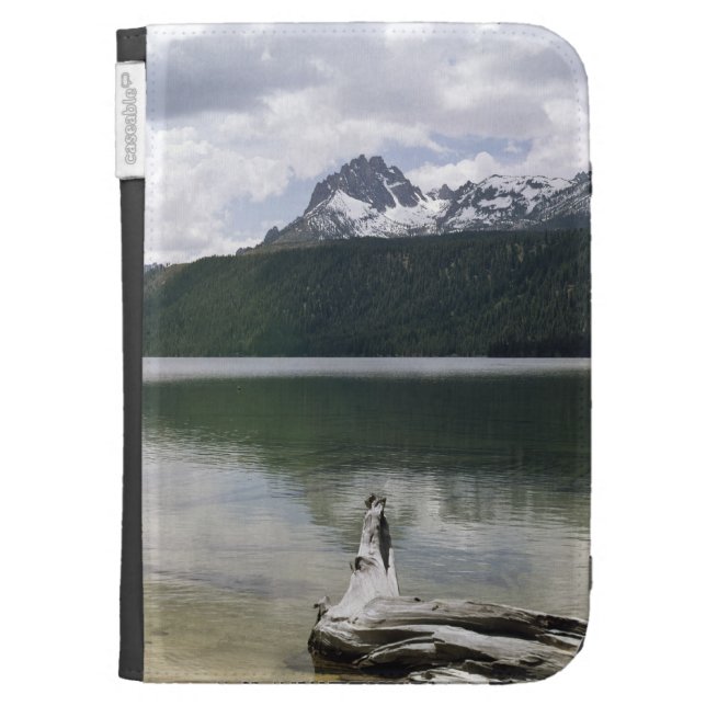 Red Fish Lake Idaho Kindle Keyboard Case (Front)