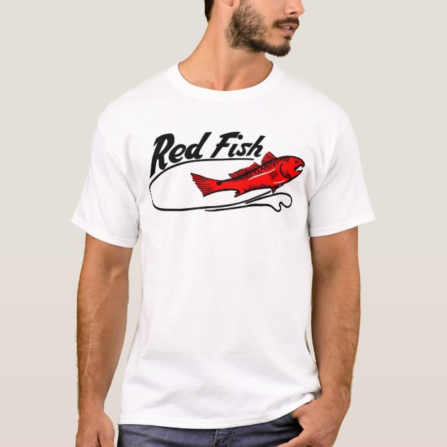 Red Fish Tee Shirt (Front)