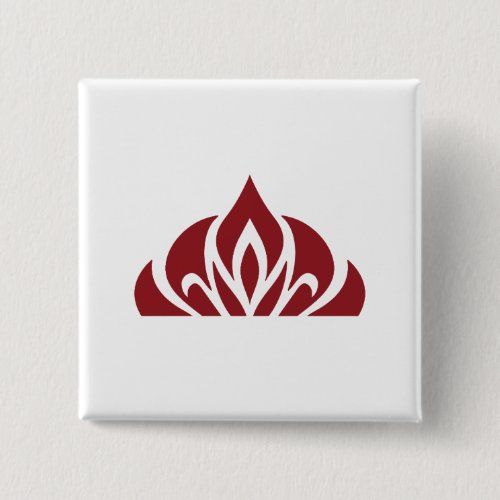 red flame logo on button