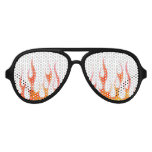 Red Flame Party Sunglasses at Zazzle