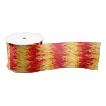 Red Flames Pattern – Hot Rod Satin Ribbon