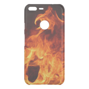 Red Flames Uncommon Google Pixel XL Case