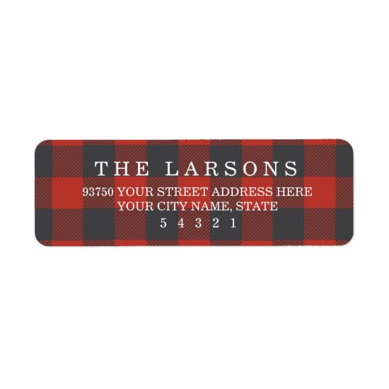 Red Flannel Label