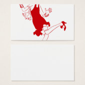 red flapper girl (Front & Back)
