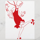 red flapper girl (Front)