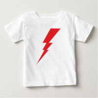 Red Flash Lightning Bolt