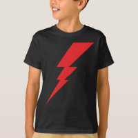 Red Flash Lightning Bolt