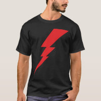 Red Flash Lightning Bolt