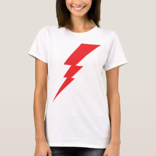 Red Flash Lightning Bolt T-Shirt