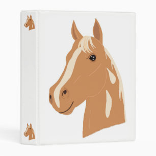 Red Flight the Happy Horse Mini Binder