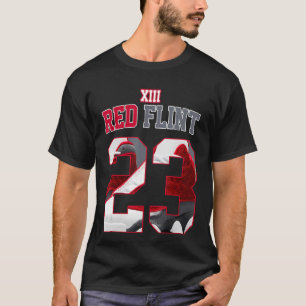 Red Flint 13s Tees To Match Sneaker Match Tees Num