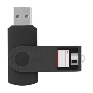 Red Floppy Disk USB Flash Drive