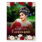 Red Floral Gold Butterfly Quinceañera Welcome Sign