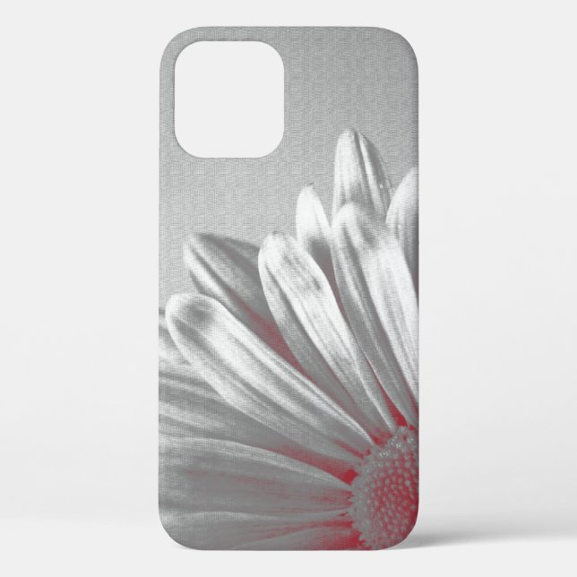 Red Floral Highlights Case-Mate iPhone Case (Back)