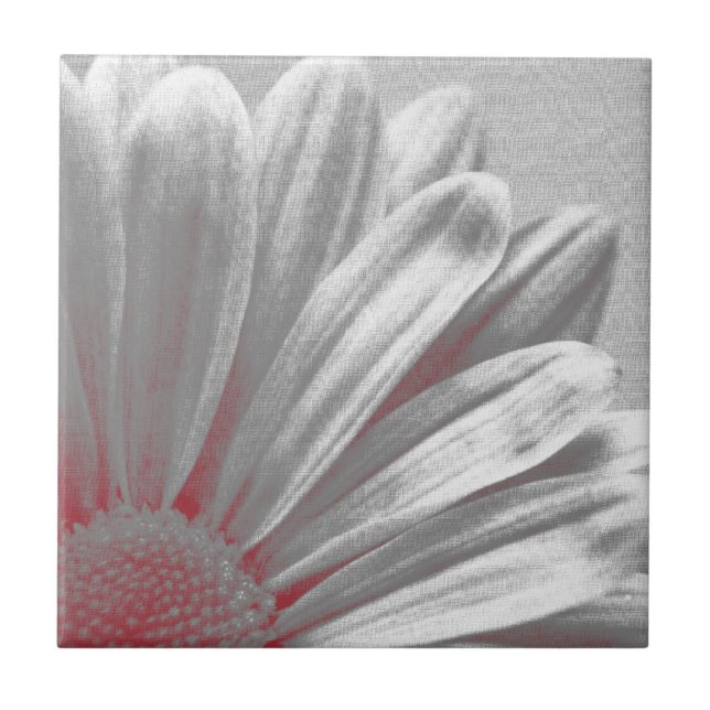 Red Floral Highlights Tile (Front)