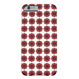 Red Floral - iPhone 6/6s, Barely There Barely There iPhone 6 Case