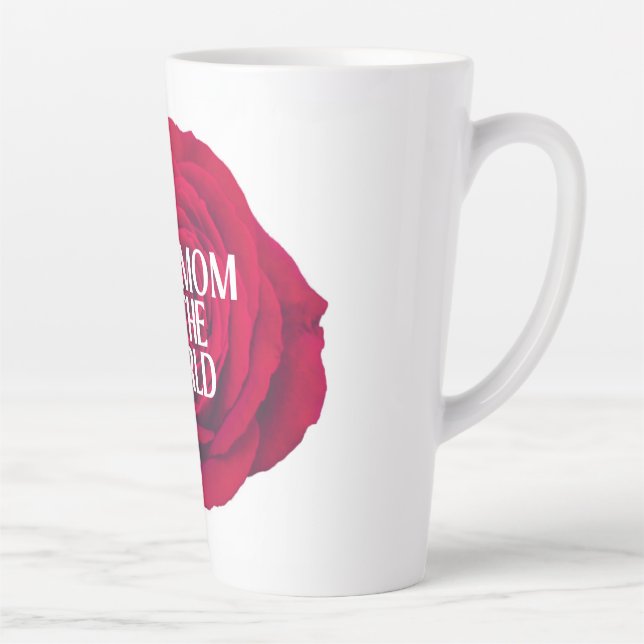 Red Floral Mother's Day Mug (Right)