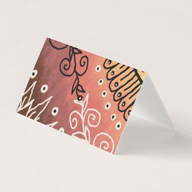 Red Floral Pattern (Front)