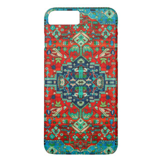 Red Floral Persian Carpet Motive iPhone 8 Plus/7 Plus Case