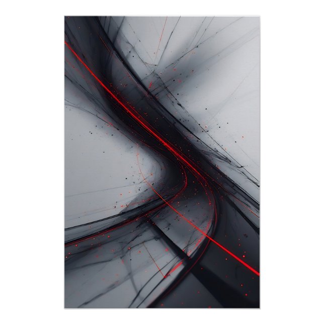 Red Flow Poster (Front)