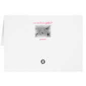 Red Flower - Customized Cards (Back Horizontal)