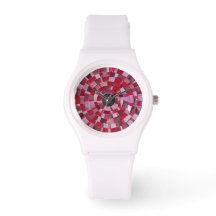 red flower design