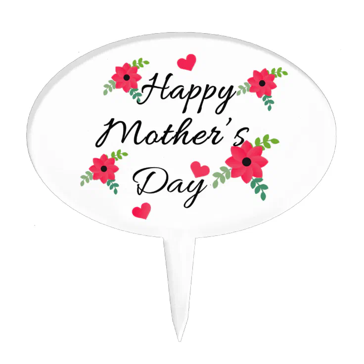 Mothers Day Cake Topper 