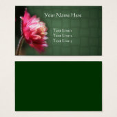 Red Flower In Sunshine Nature (Front & Back)