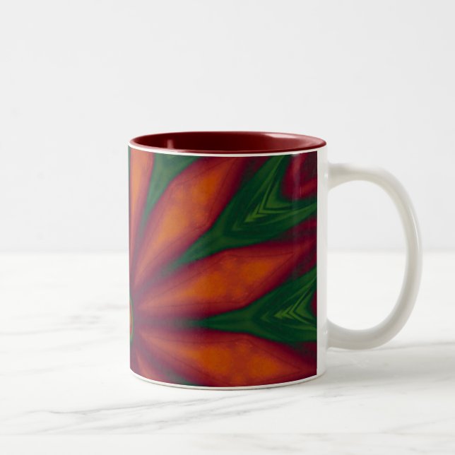 Red Flower Mug (Right)