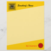 Red Flower Ribbon by Kenneth Yoncich (Front)