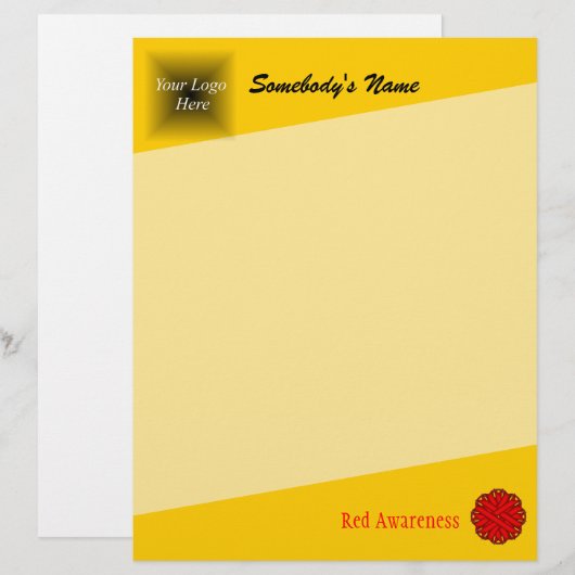 Red Flower Ribbon by Kenneth Yoncich (Front/Back)