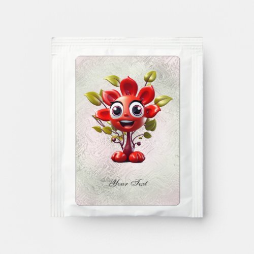 Red Flower Tea Bag Drink Mix