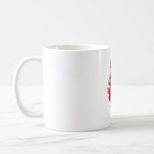 Red Flowers and Loves Silent Language Coffee Mug