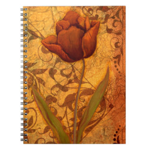 Red Flowers II Notebook