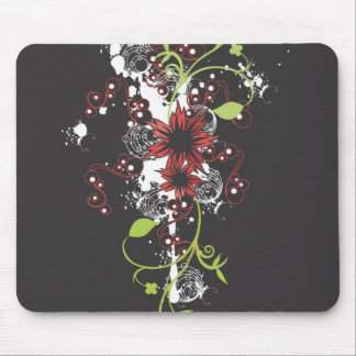 Red flowers Mousepad