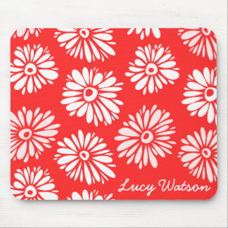 Red Flowers Mousepad