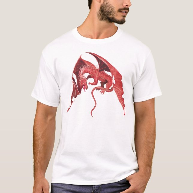 Red Flying Dragon T-Shirt (Front)