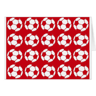 Red football cards