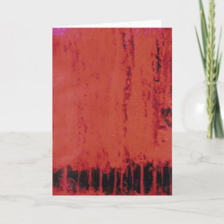 RED FOREST #1 HOLIDAY CARD
