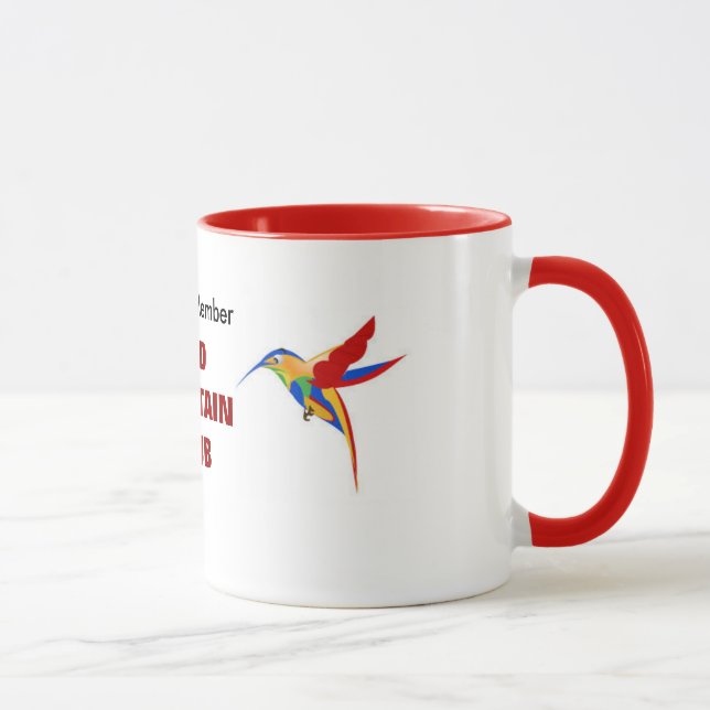 Red Fountain Club Mug (Right)