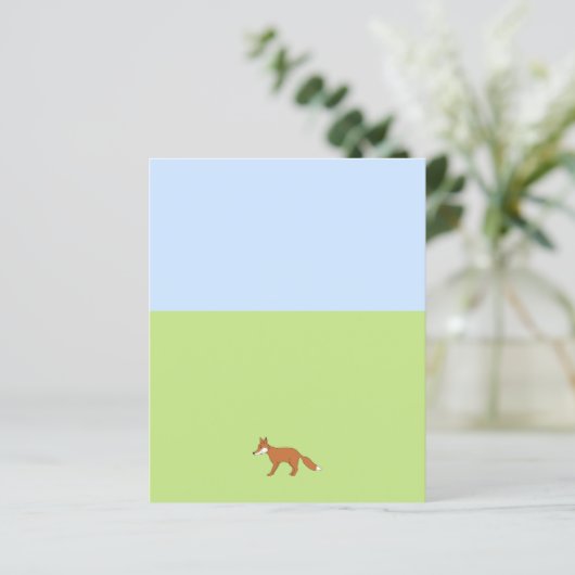 Red Fox. (Standing Front)