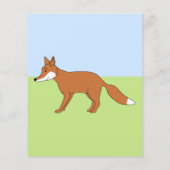 Red Fox. (Back)