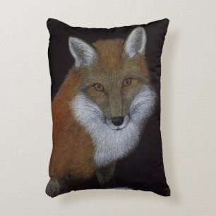Red Fox Accent Pillow
