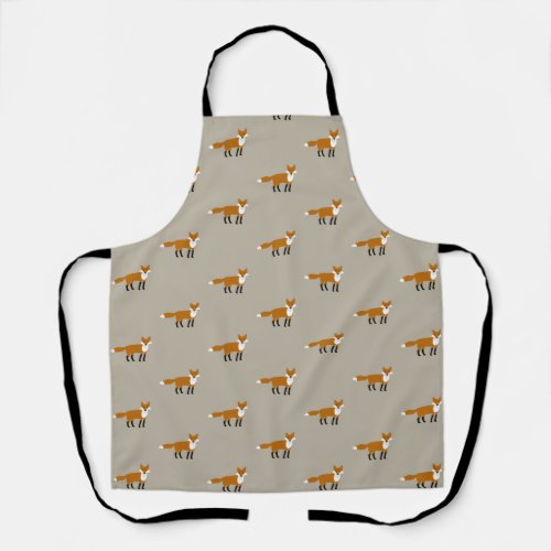 Red fox Apron