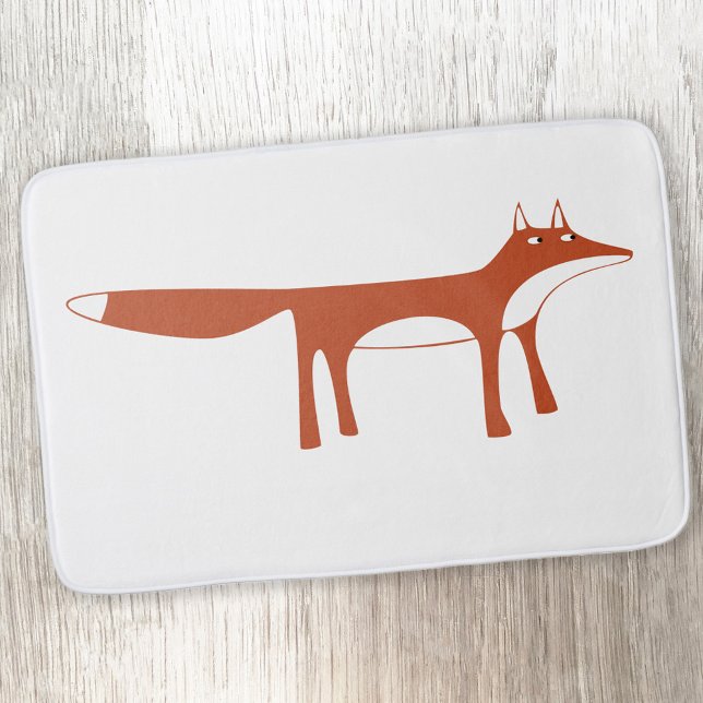 Red Fox Bath Mat (Creator Uploaded)