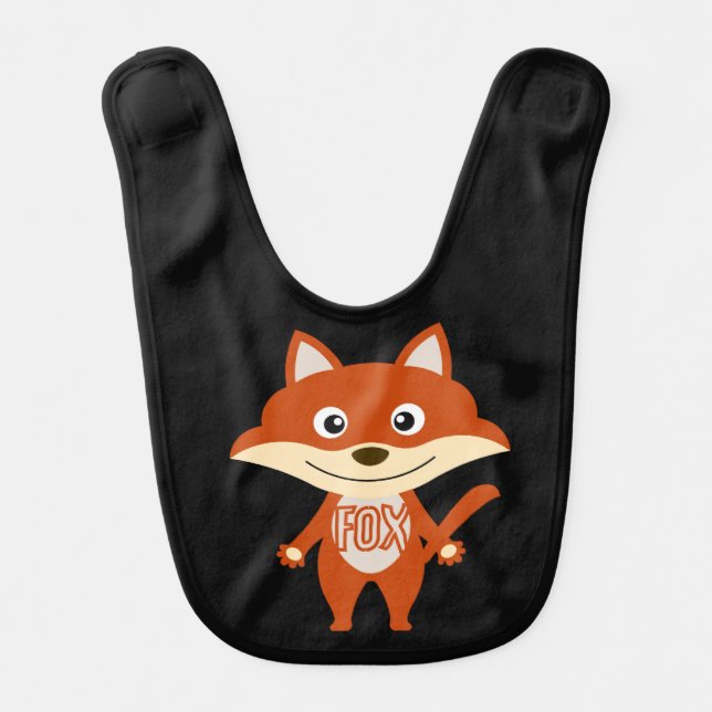 Red Fox Bib (Front)